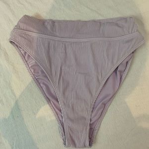 Garage High Waisted Lavender Bikini Bottoms